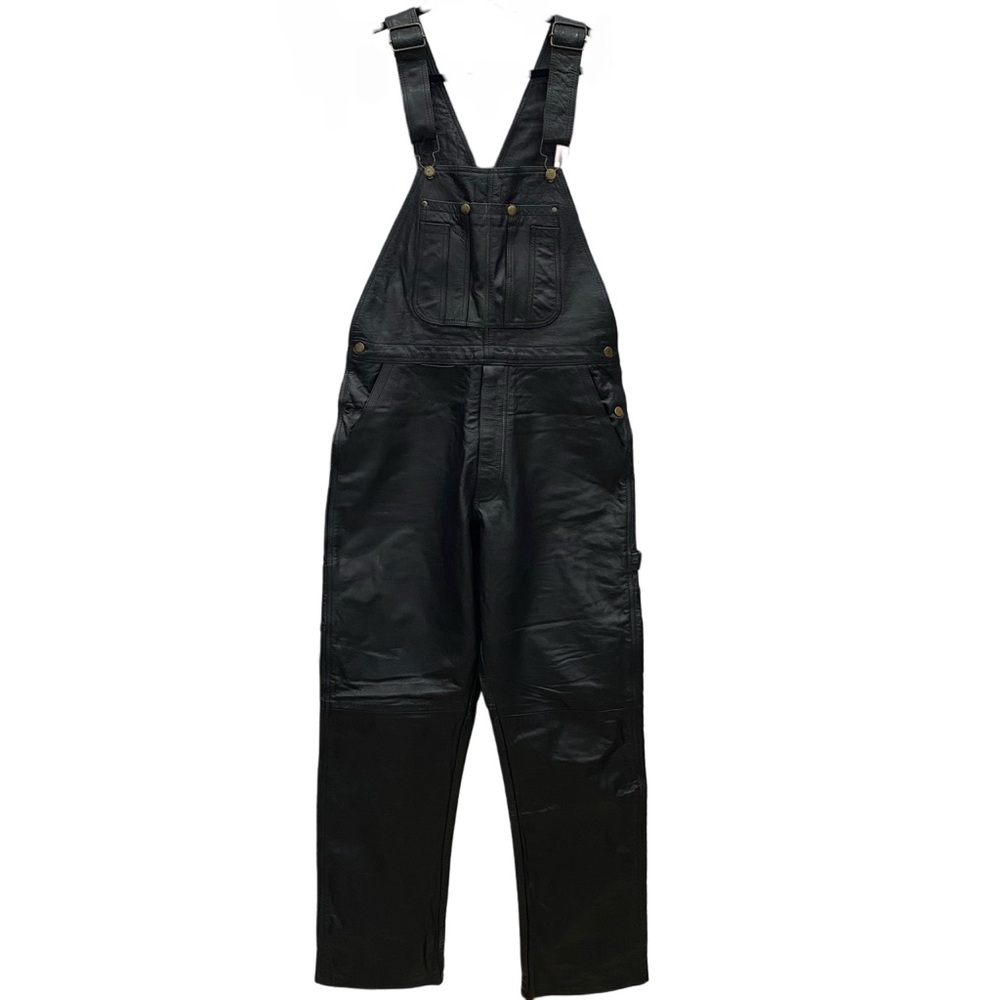 Himalaya Motorbike Wear Leather Overalls Size 38 XL – Genuine 100% Leather